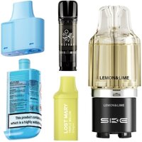 Pre-filled pods and refills Pre-filled pods and refills